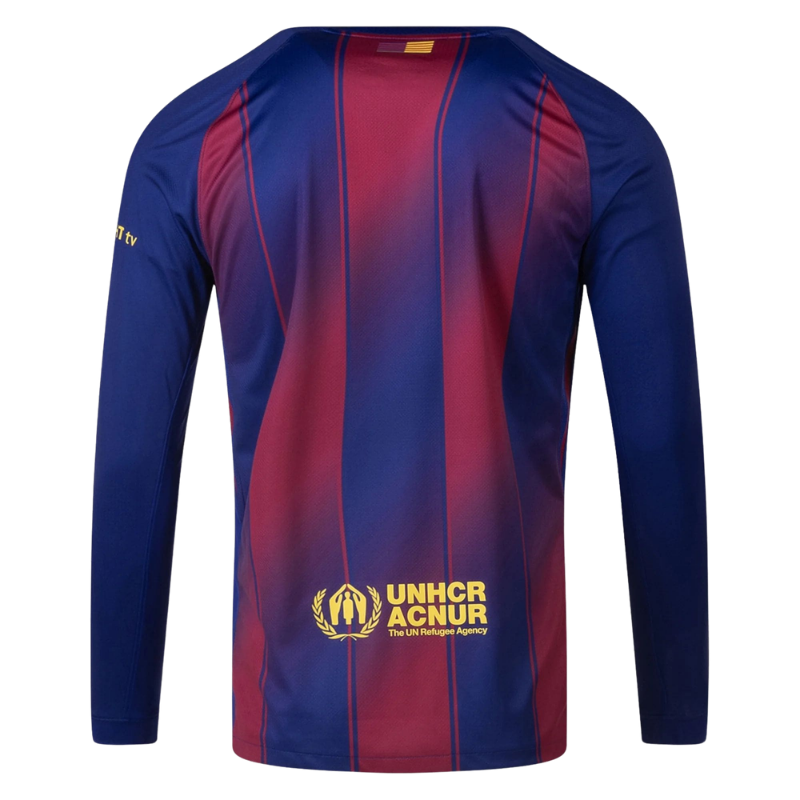 25/26 Barcelona Home Long Sleeve Jersey