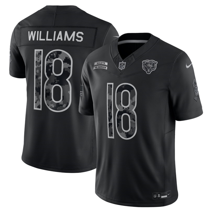 Caleb Williams Bears 2026 Salute to Service Jersey