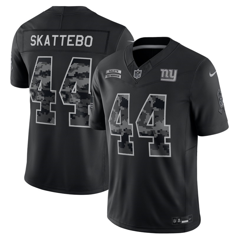 Cam Skattebo Giants 2026 Salute to Service Jersey