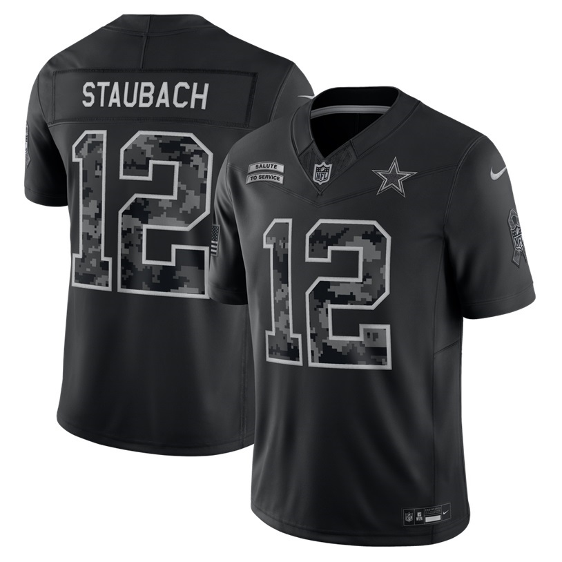 Roger Staubach Cowboys 2026 Salute to Service Jersey